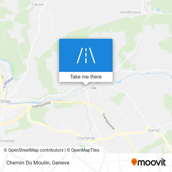 Chemin Du Moulin plan