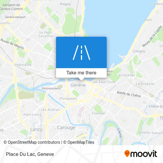Place Du Lac map