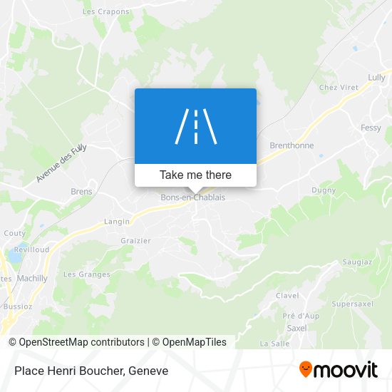 Place Henri Boucher map