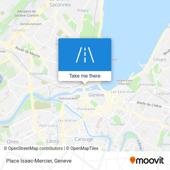 Place Isaac-Mercier map