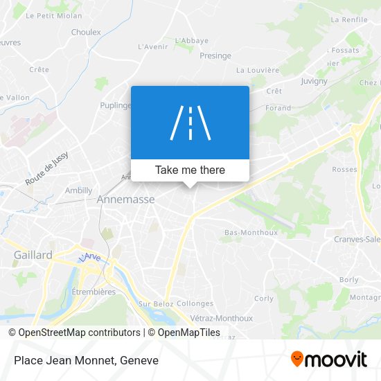 Place Jean Monnet map