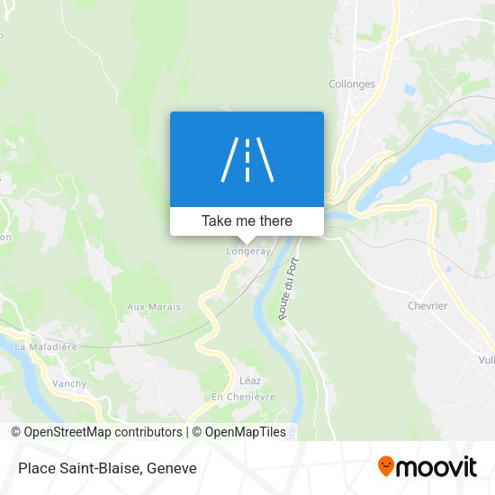Place Saint-Blaise map