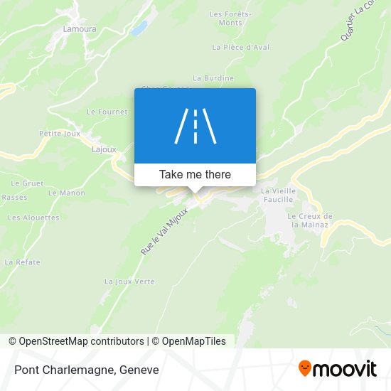 Pont Charlemagne map
