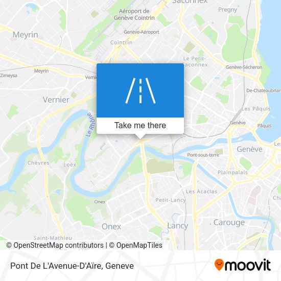Pont De L'Avenue-D'Aïre map