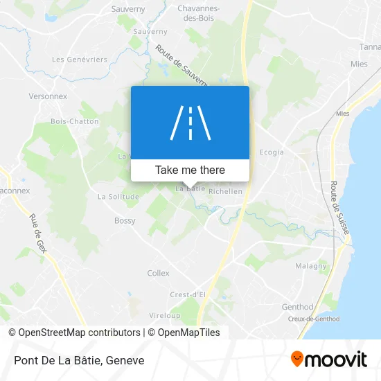 Pont De La Bâtie map