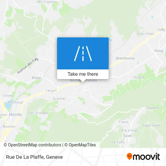 Rue De La Plaffe map