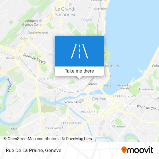 Rue De La Prairie map