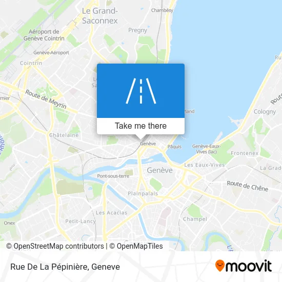 Rue De La Pépinière map