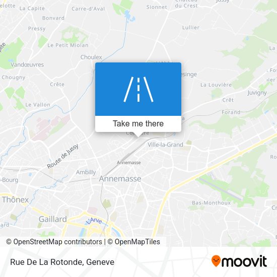 Rue De La Rotonde map