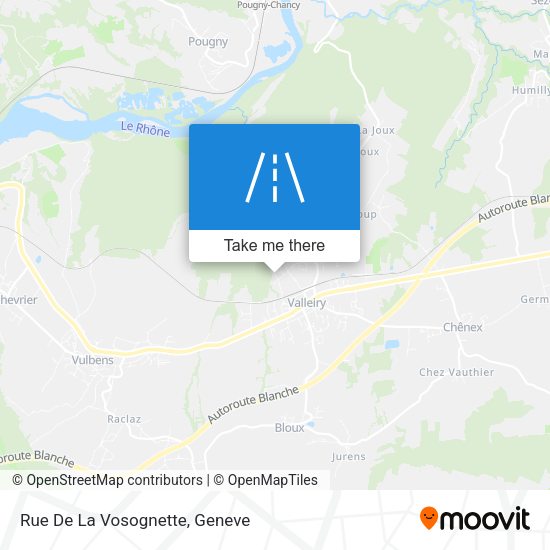 Rue De La Vosognette map