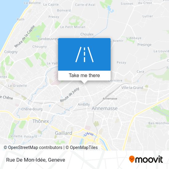 Rue De Mon-Idée map