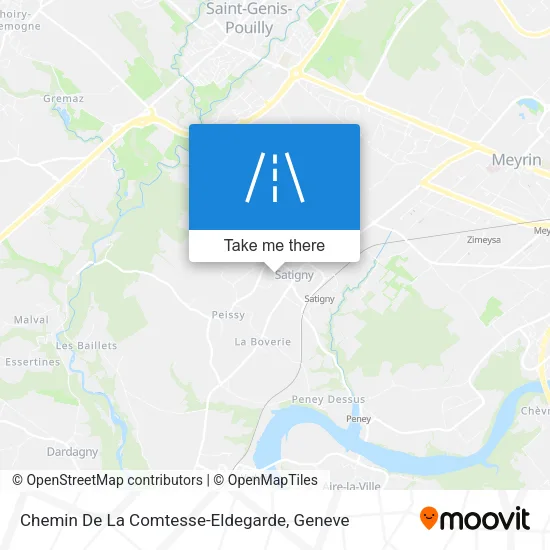 Chemin De La Comtesse-Eldegarde map