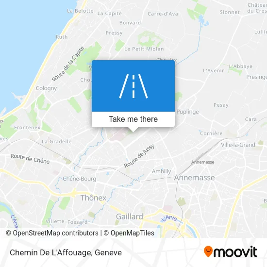 Chemin De L'Affouage map