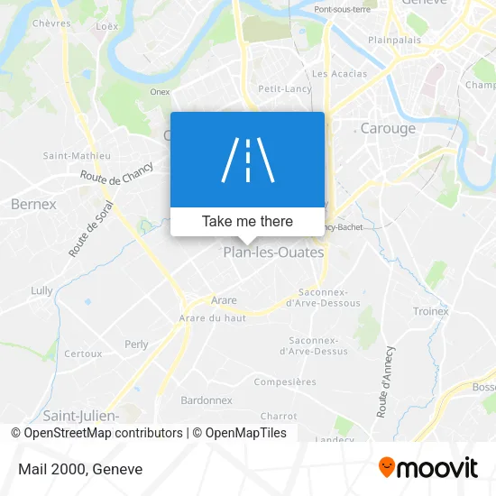 Mail 2000 map