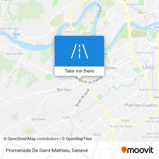 Promenade De Saint-Mathieu map