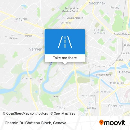 Chemin Du Château-Bloch map