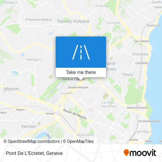 Pont De L'Ecretet map