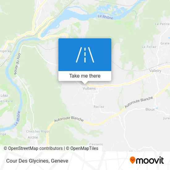 Cour Des Glycines map