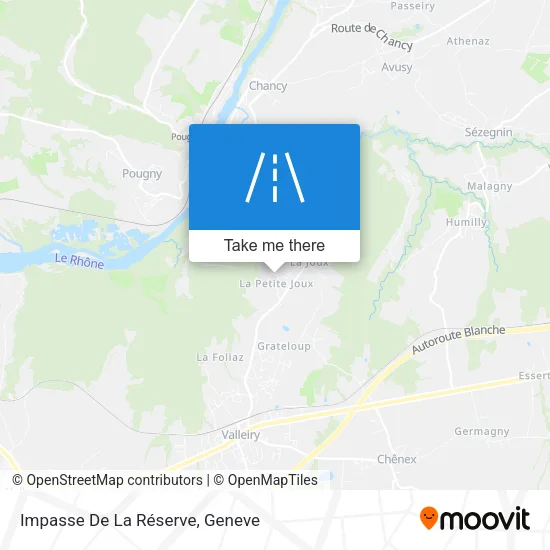 Impasse De La Réserve map