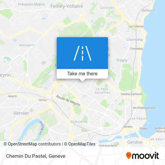 Chemin Du Pastel map