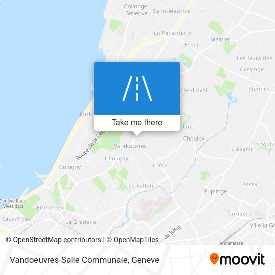 Vandoeuvres-Salle Communale map