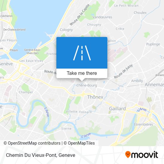 Chemin Du Vieux-Pont map