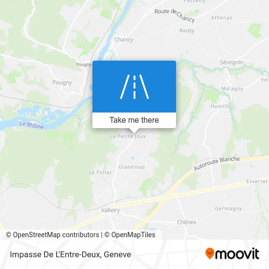 Impasse De L'Entre-Deux map