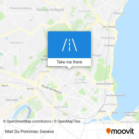 Mail Du Pommier map
