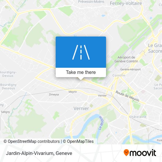Jardin-Alpin-Vivarium map