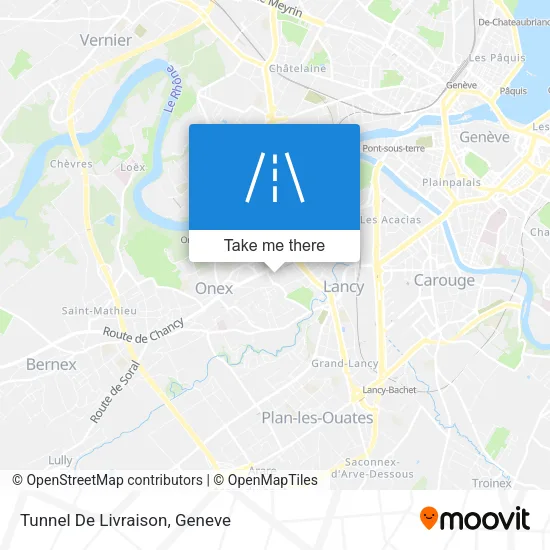 Tunnel De Livraison map