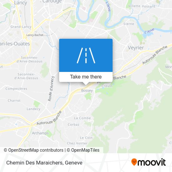 Chemin Des Maraichers map