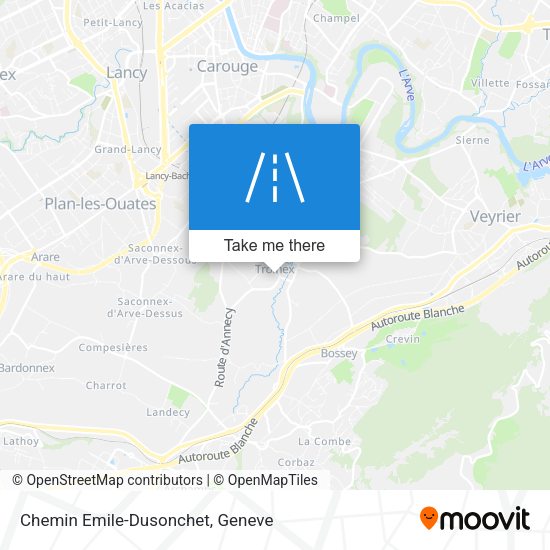 Chemin Emile-Dusonchet map