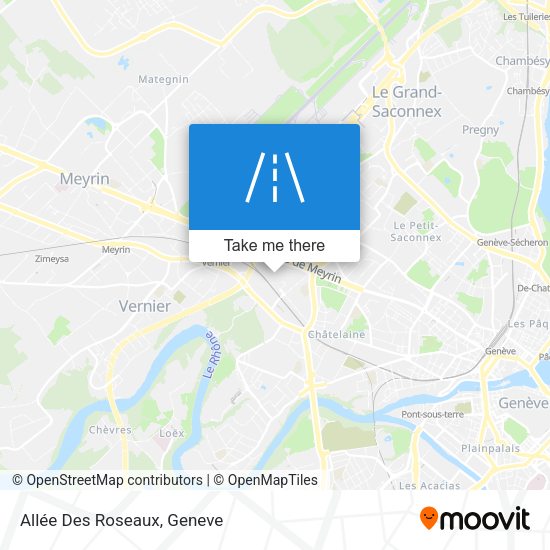 Allée Des Roseaux map