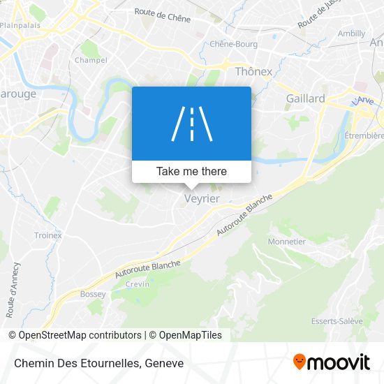 Chemin Des Etournelles map