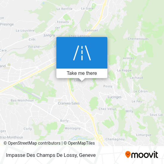 Impasse Des Champs De Lossy map