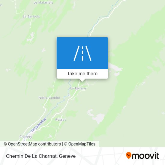 Chemin De La Charnat map