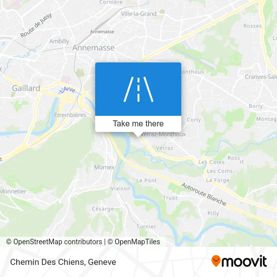 Chemin Des Chiens map