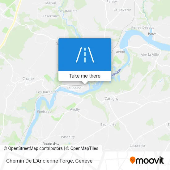 Chemin De L'Ancienne-Forge map