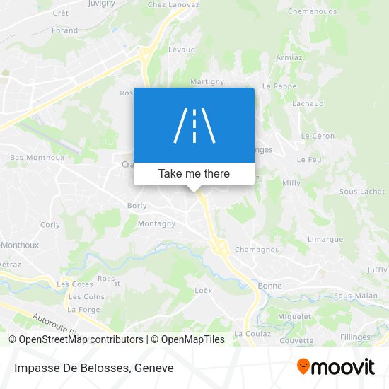 Impasse De Belosses map