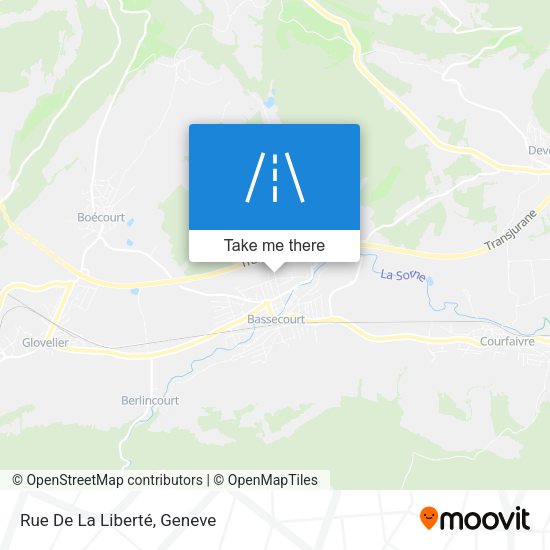 Rue De La Liberté map