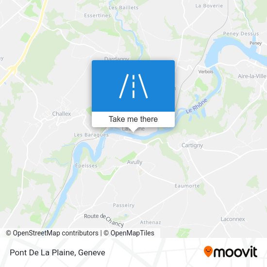 Pont De La Plaine map