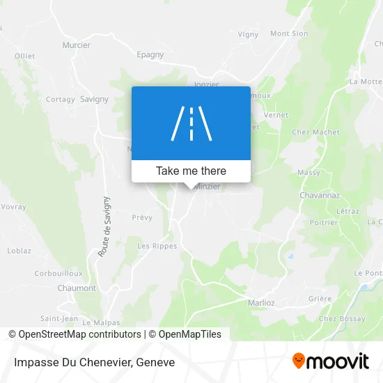 Impasse Du Chenevier map