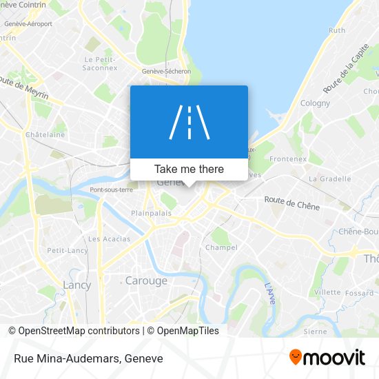 Rue Mina-Audemars map