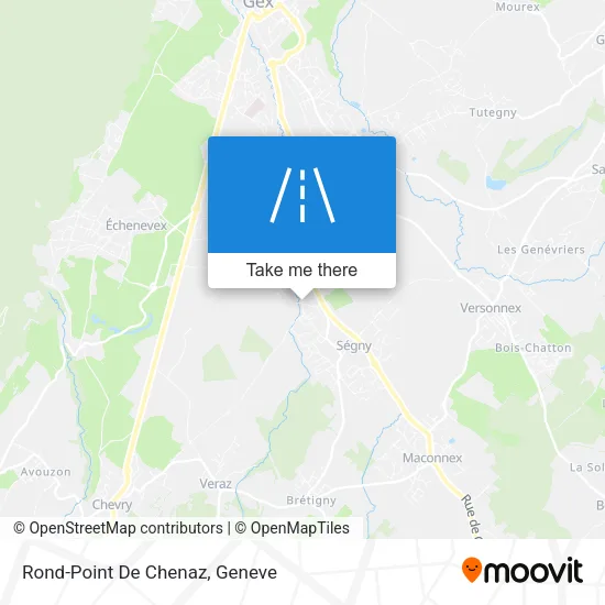 Rond-Point De Chenaz map