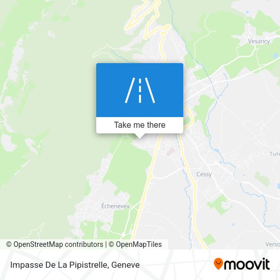 Impasse De La Pipistrelle map