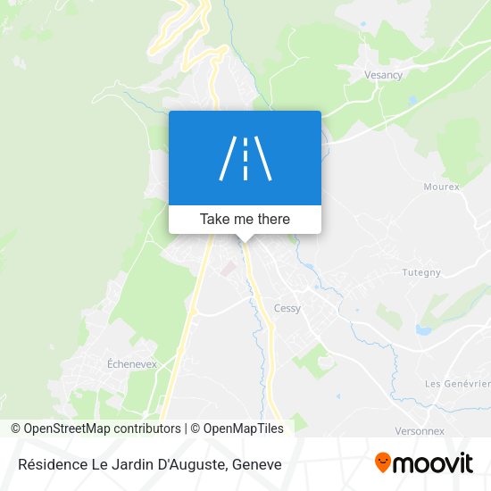 Résidence Le Jardin D'Auguste map