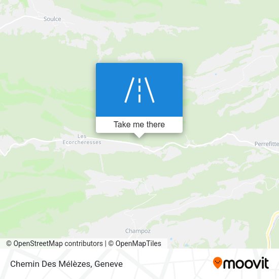Chemin Des Mélèzes map