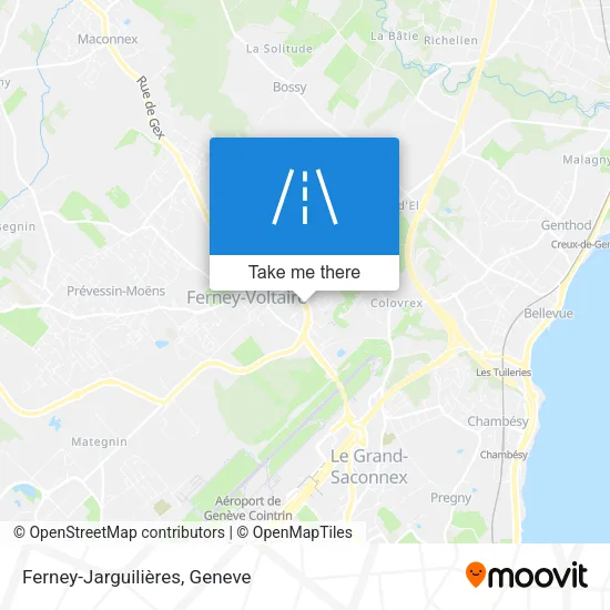 Ferney-Jarguilières map