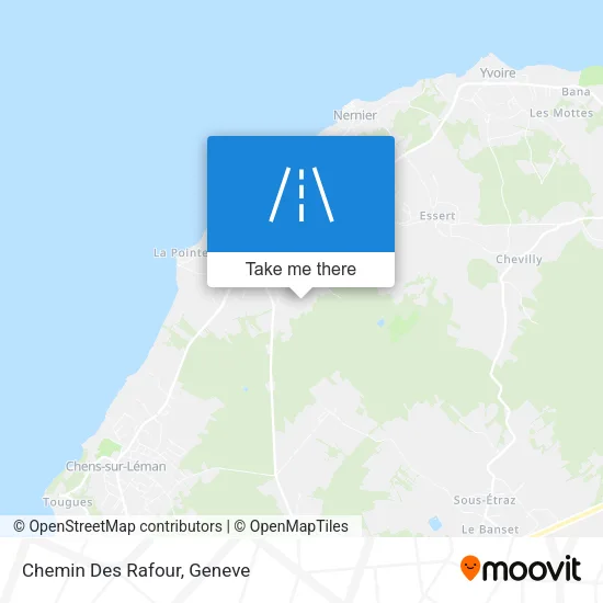 Chemin Des Rafour map