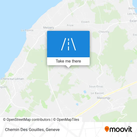 Chemin Des Gouilles map